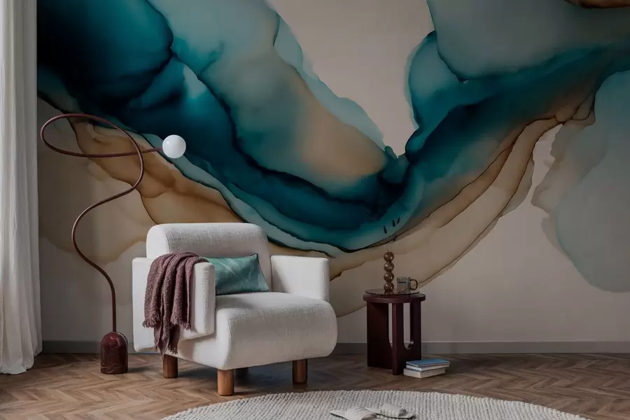 fotószőnyeg absztrakt textúra alkoholos tinta stílusban w05238