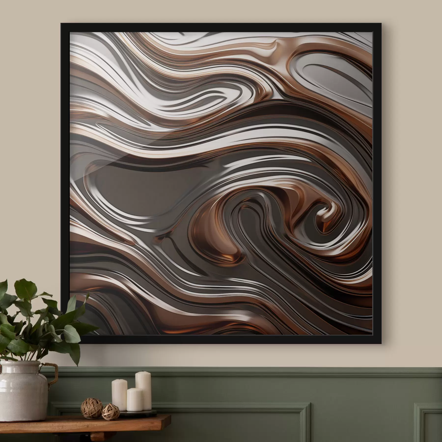 fotószőnyeg Absztrakt művészet kavargó mintákkal f48399