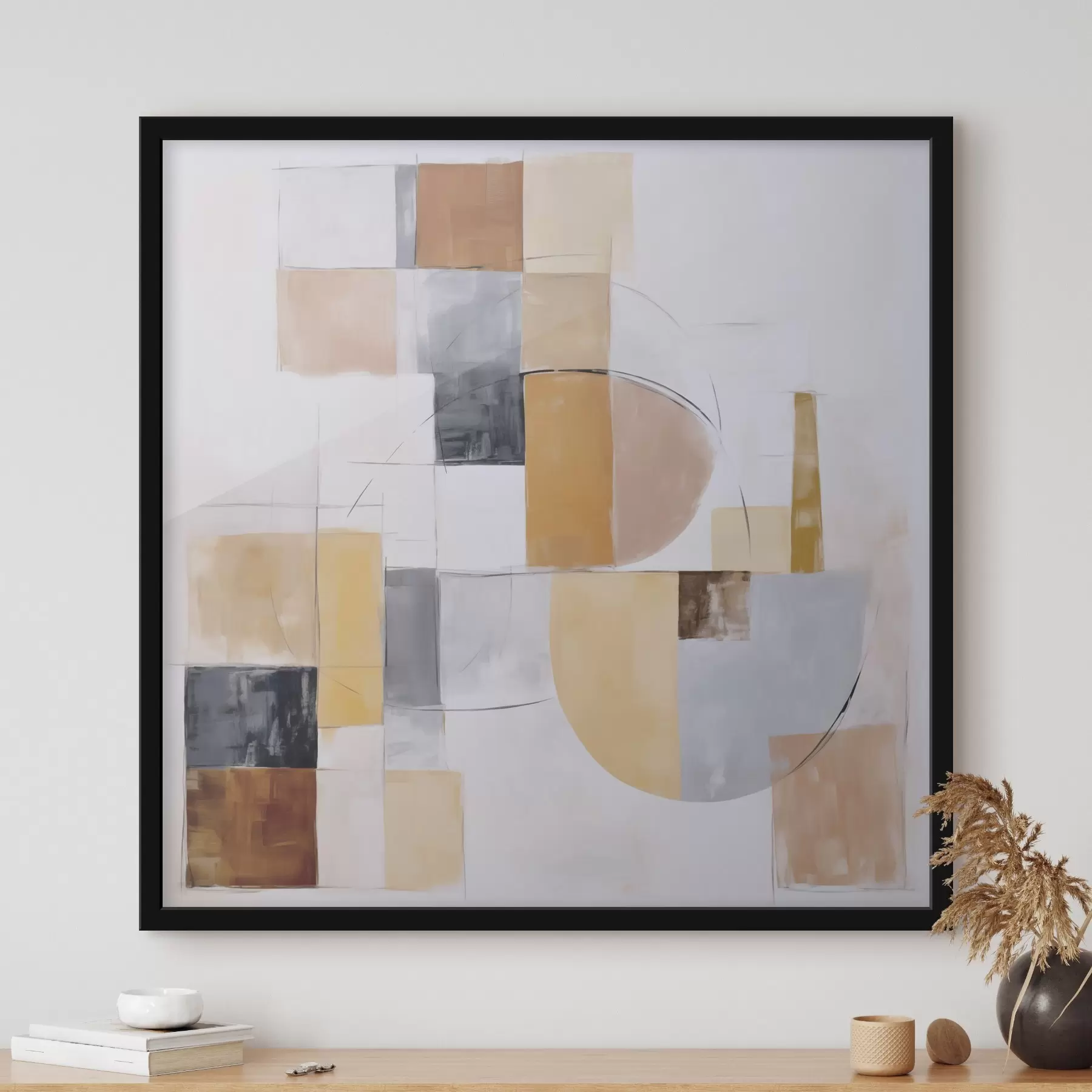 fotószőnyeg Egy kopott festmény absztrakt utánzata f48417