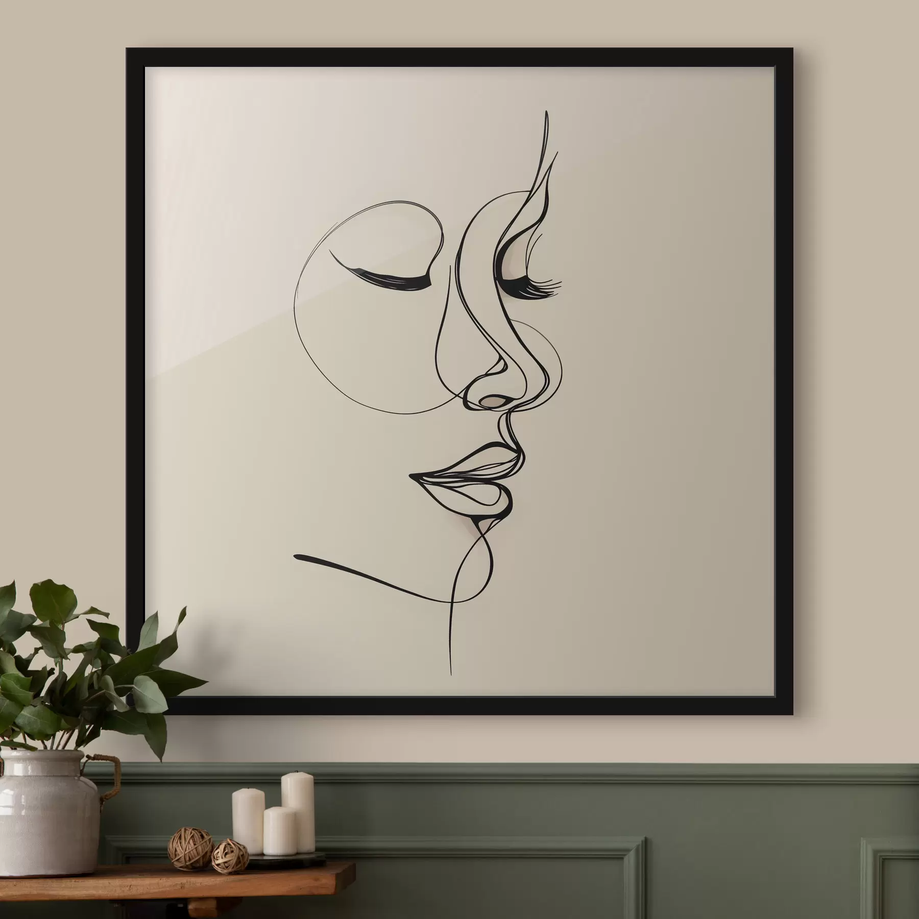 fotószőnyeg Vonalkép vázlat f48429