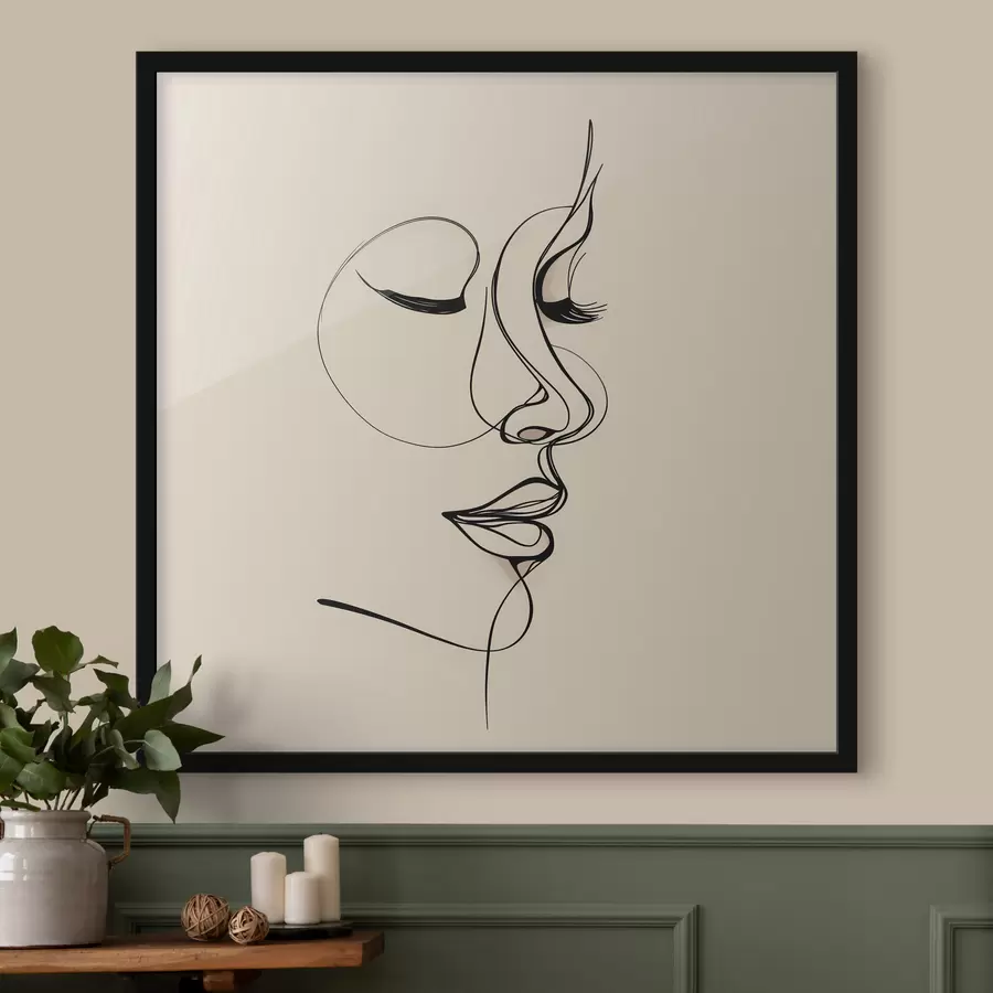 fotószőnyeg Vonalkép vázlat f48429