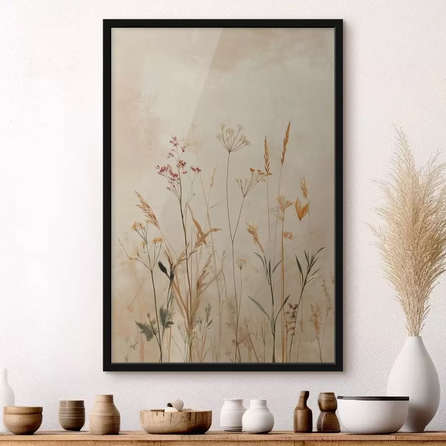 fotószőnyeg Könnyű virágszárak f48441