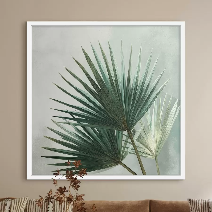 fotószőnyeg Pálmalevelek kompozíció f48465