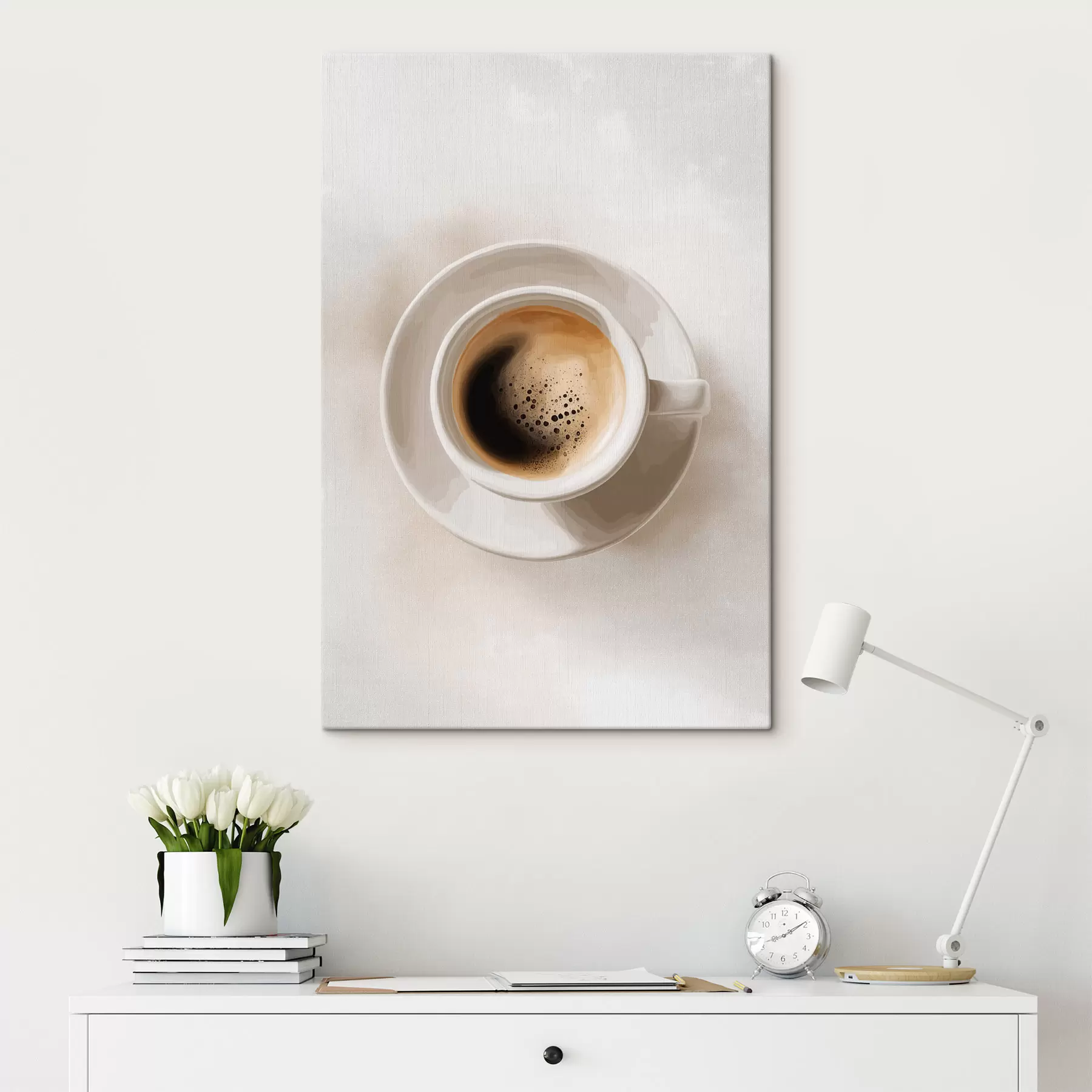 fotótapéta Espresso felülnézet s48443