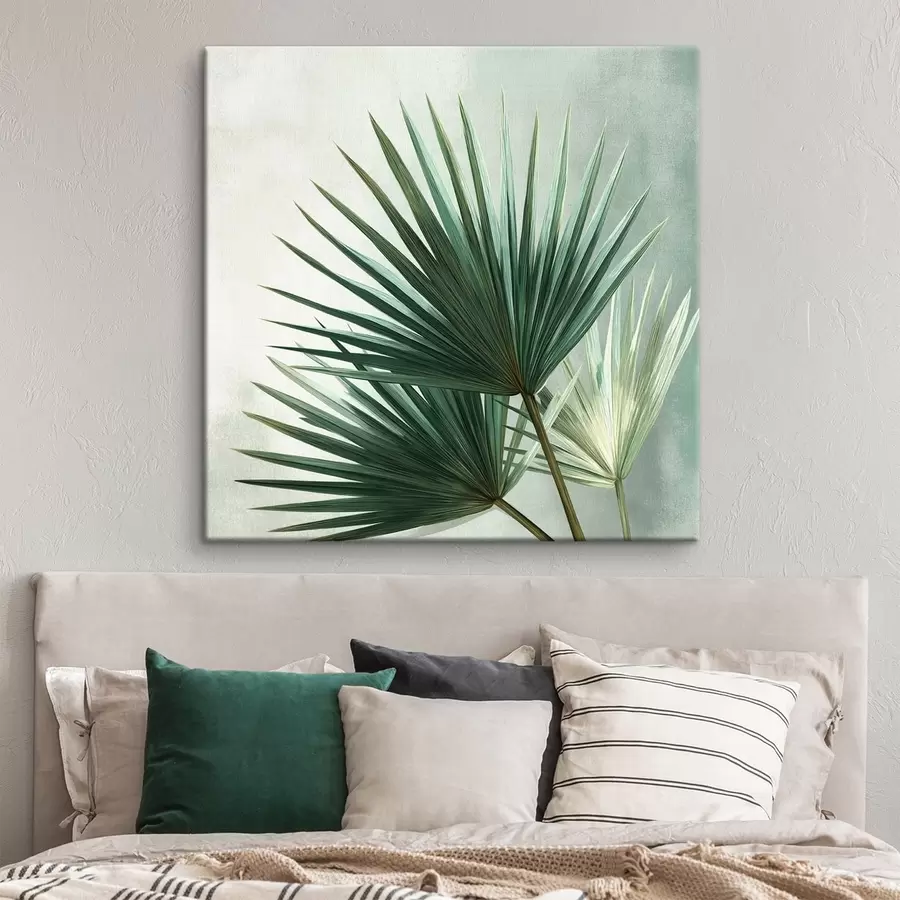 fotótapéta Pálmalevelek kompozíció s48465