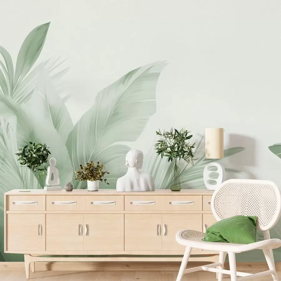 fotószőnyeg Banánlevelek, hosszú levelek w05377v3