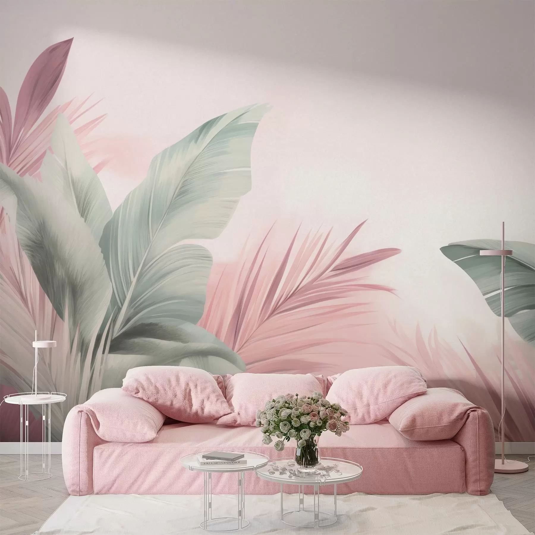 fotószőnyeg Banánlevelek, hosszú levelek w05377v2