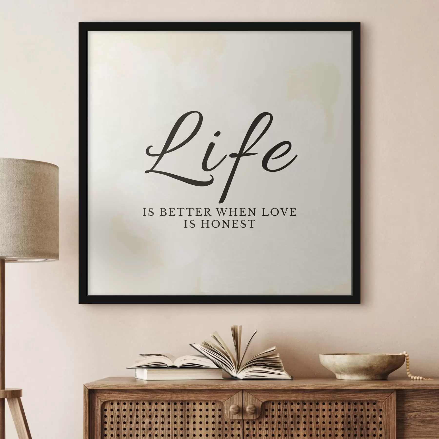 fotószőnyeg Szöveg világos, texturált háttér előtt f48029