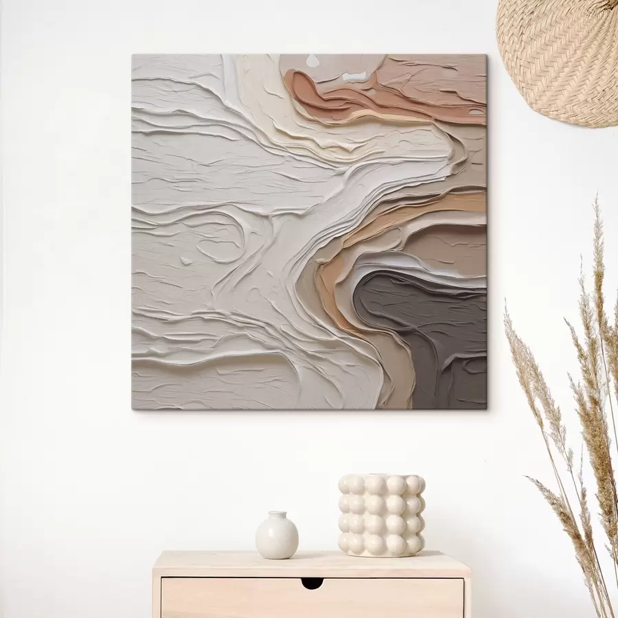 fotótapéta Absztrakt kompozíció festmény utánzat s48507