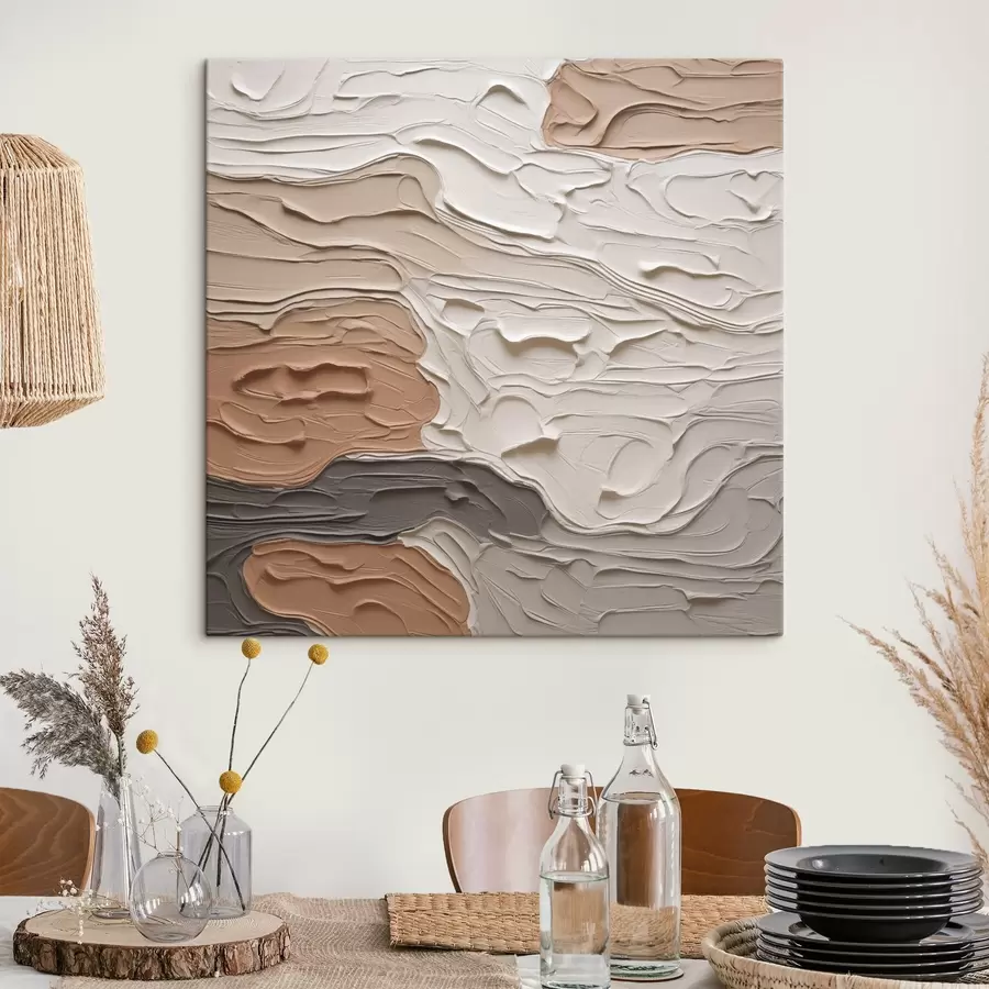 fotótapéta Absztrakt kompozíció festmény utánzat s48508