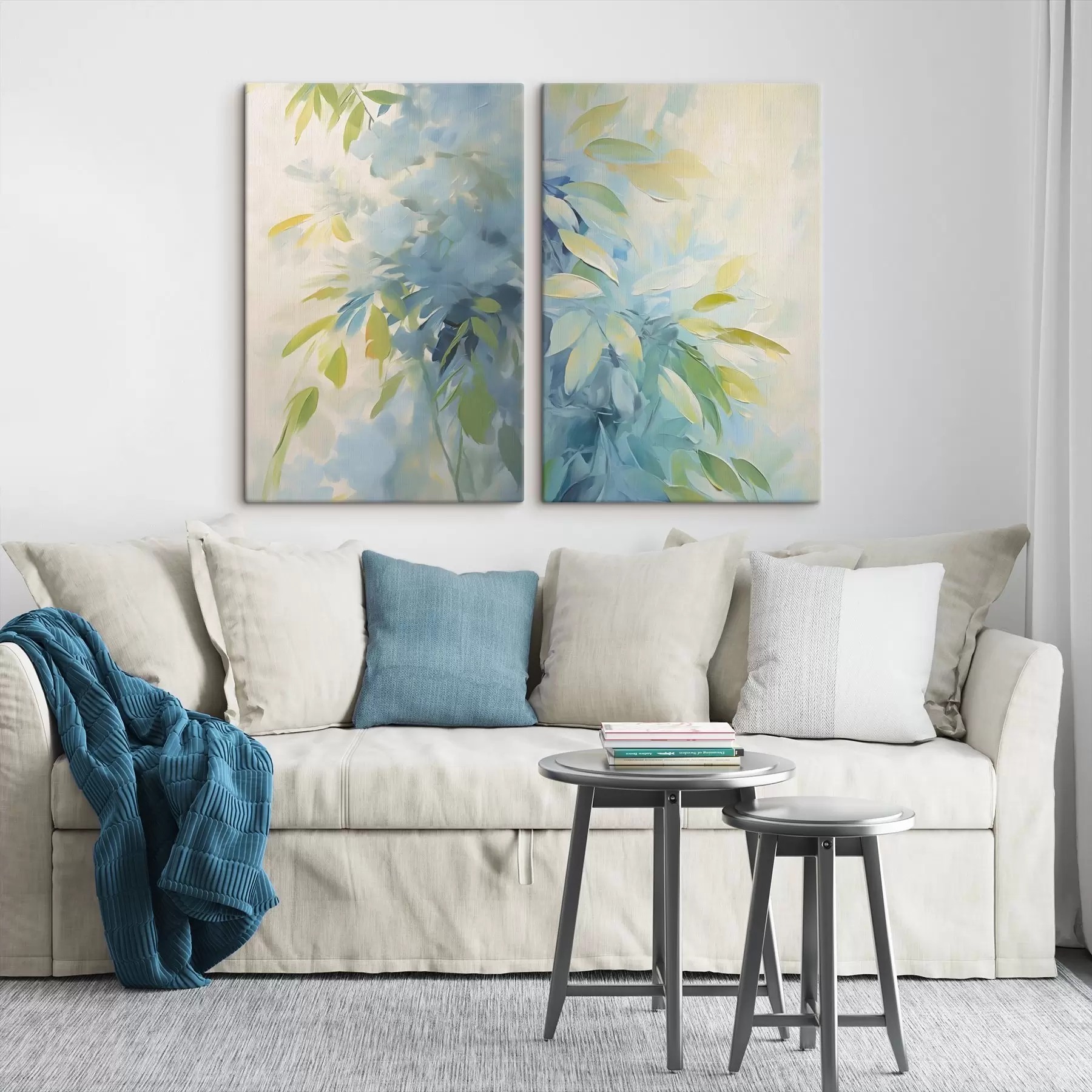 fotótapéta Növényi absztrakció – a festészet utánzása m30246