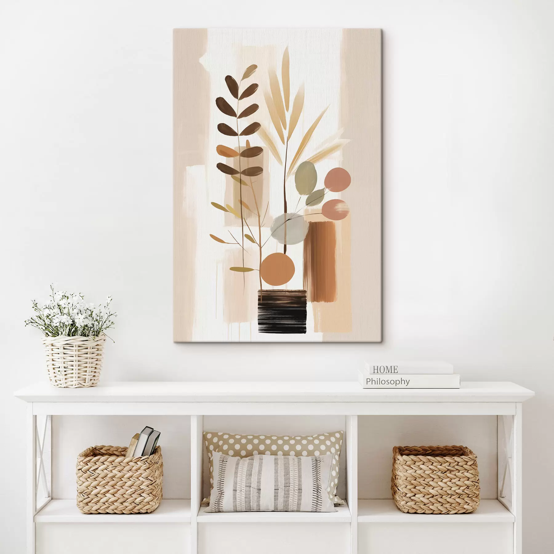 fotótapéta Absztrakt botanikai kompozíció s48517