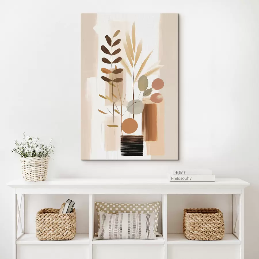 fotótapéta Absztrakt botanikai kompozíció s48517