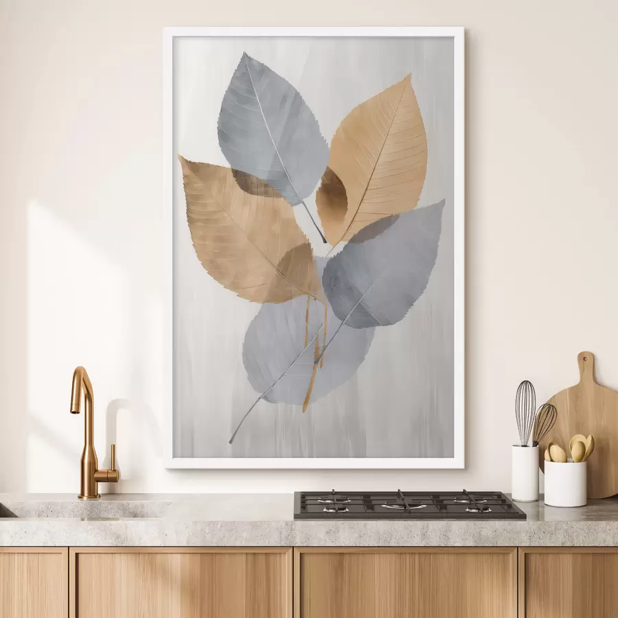 fotószőnyeg Absztrakt növényi levelek f48511