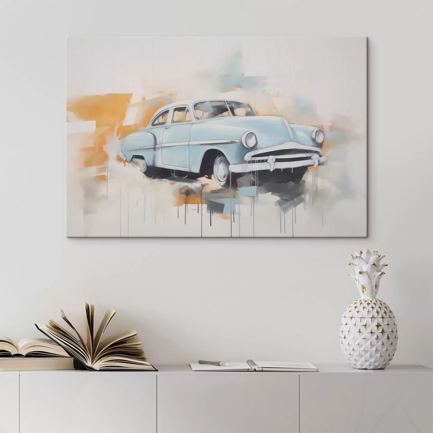 fotótapéta Absztrakció egy autóval s48595