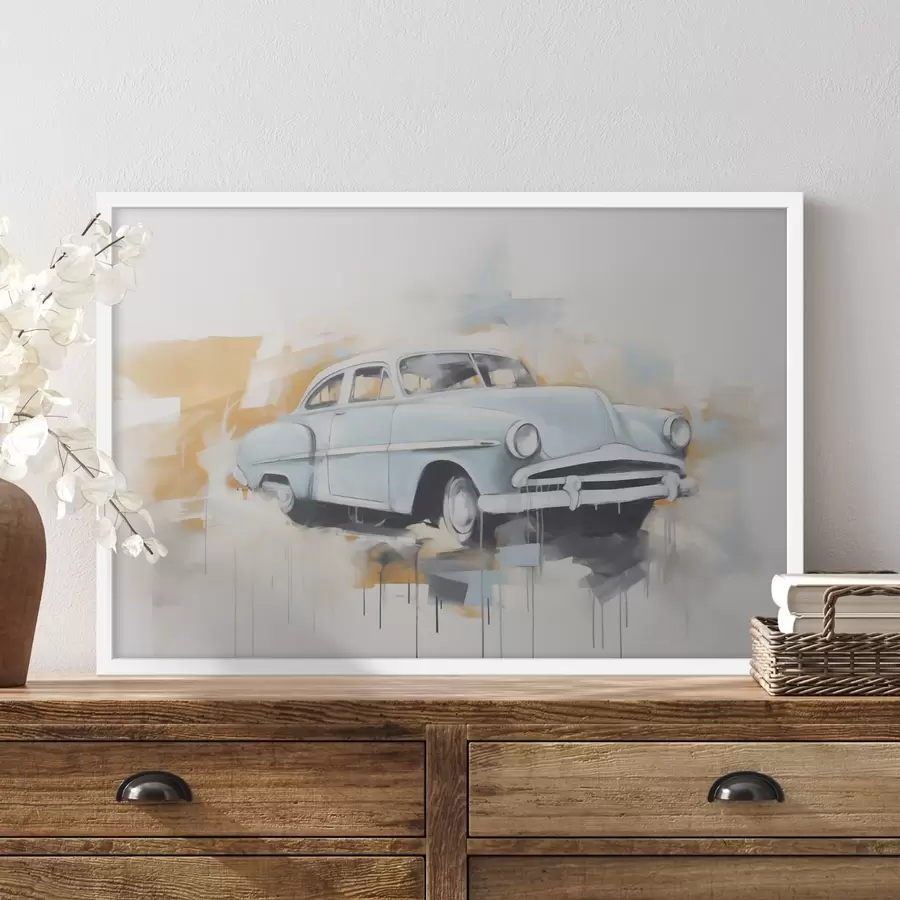 fotószőnyeg Absztrakció egy autóval f48595