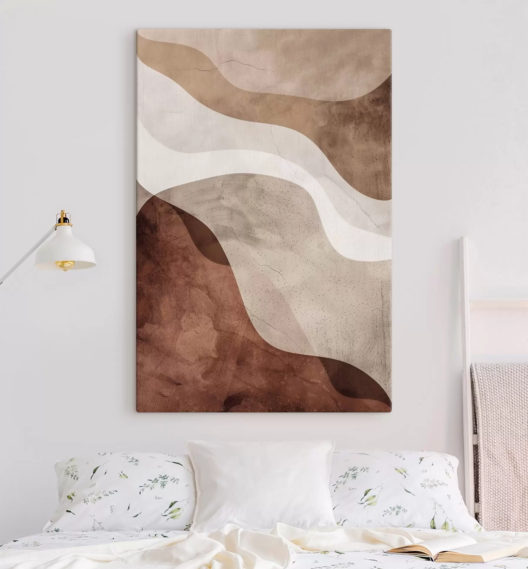 fotószőnyeg Modern absztrakció, meleg színek s48580