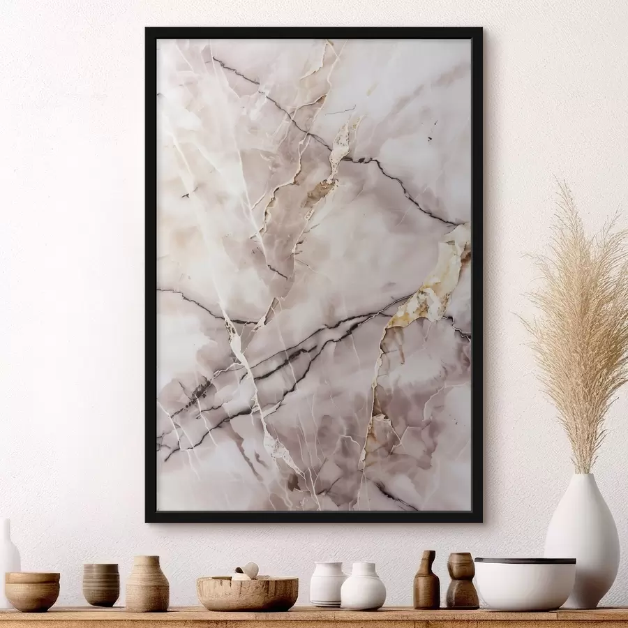 fotószőnyeg Márványminta, bézs f48571