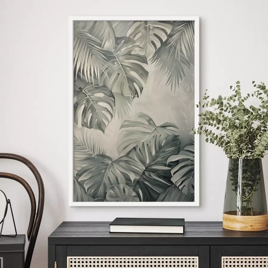 fotószőnyeg Trópusi levelek, botanika f48575