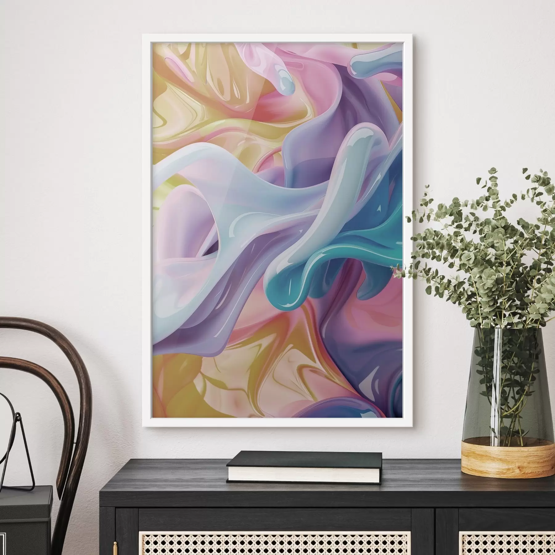 fotószőnyeg Absztrakt művészet, dinamikus színek f48582