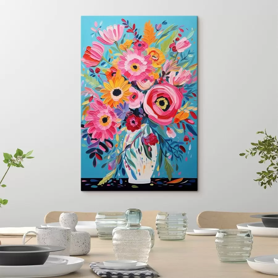 fotótapéta Fényes virágok s48644