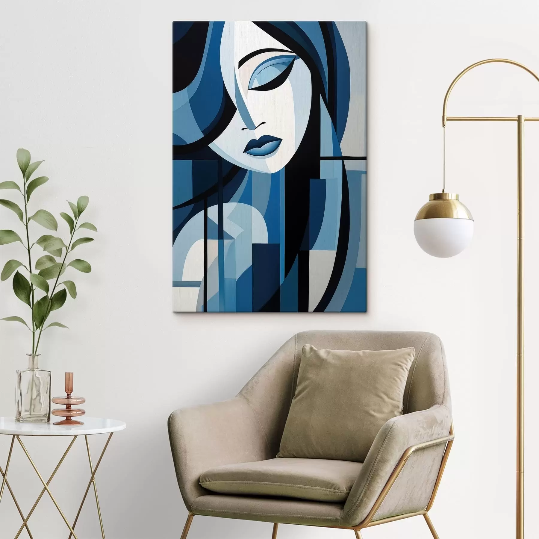 fotótapéta Absztrakt arc s48661