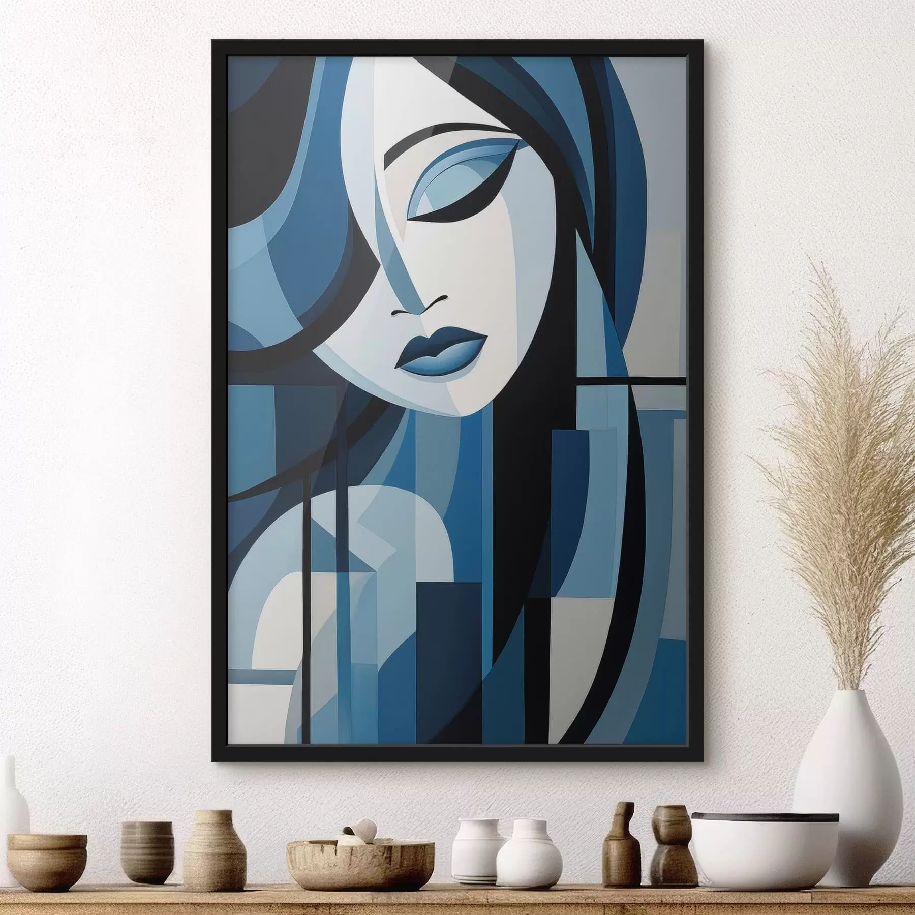 fotószőnyeg Absztrakt arc f48661