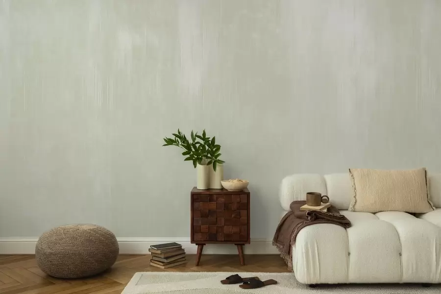 fotószőnyeg Halványzöld háttér, enyhe függőleges textúrával w05121v3