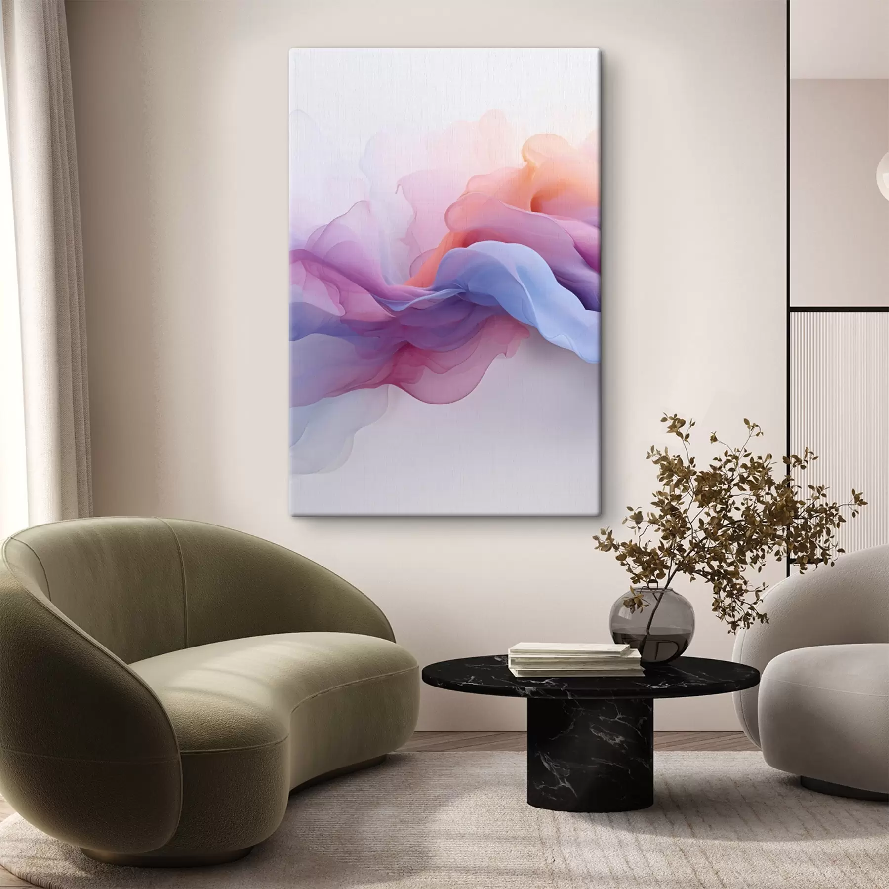 fotótapéta Absztrakt rózsaszín és lila s48637