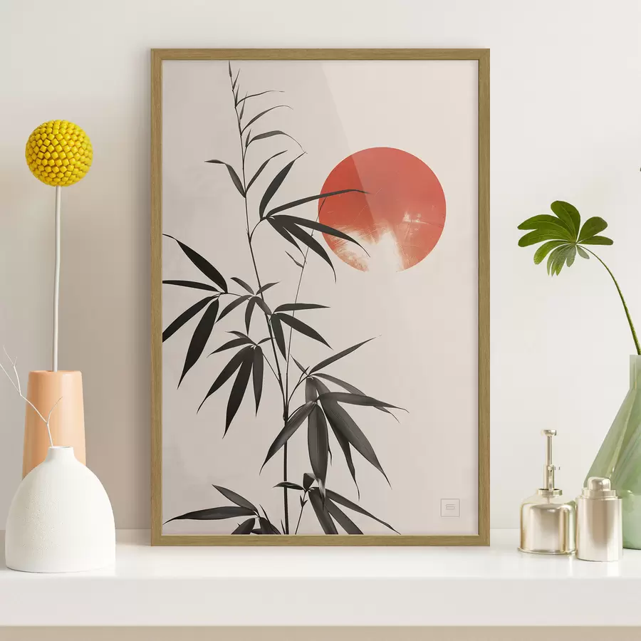 fotószőnyeg Japán táj napfényben f48630