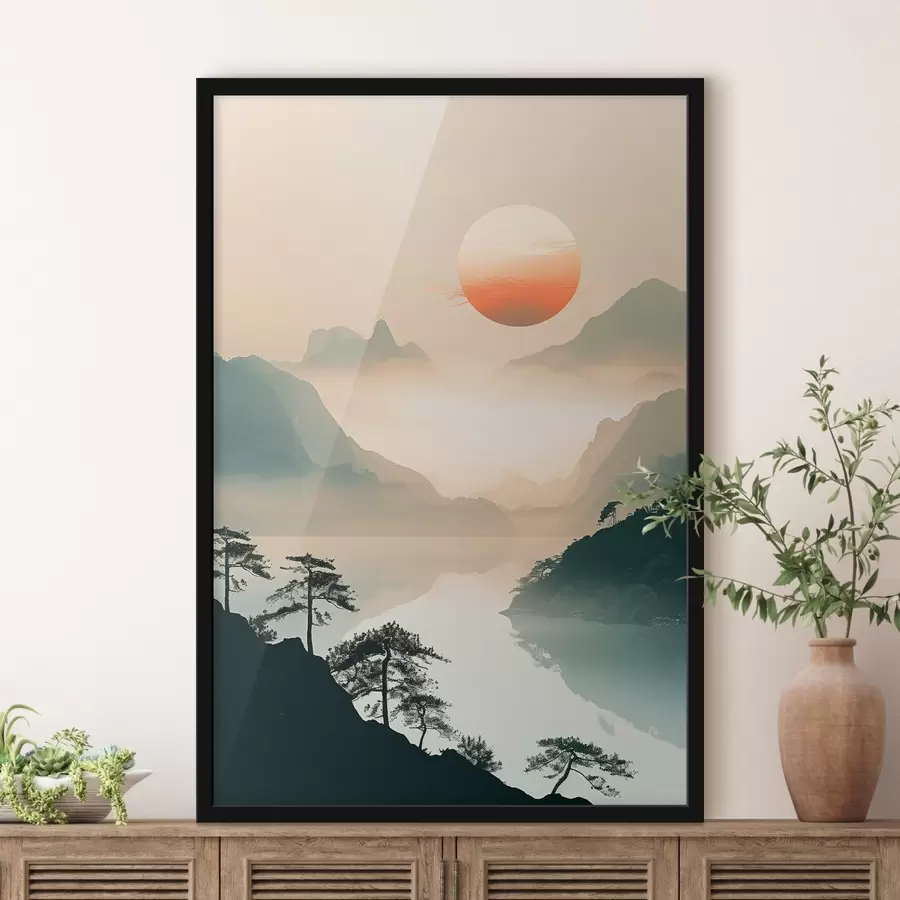 fotószőnyeg Bambuszágak, keleti stílusban f48632