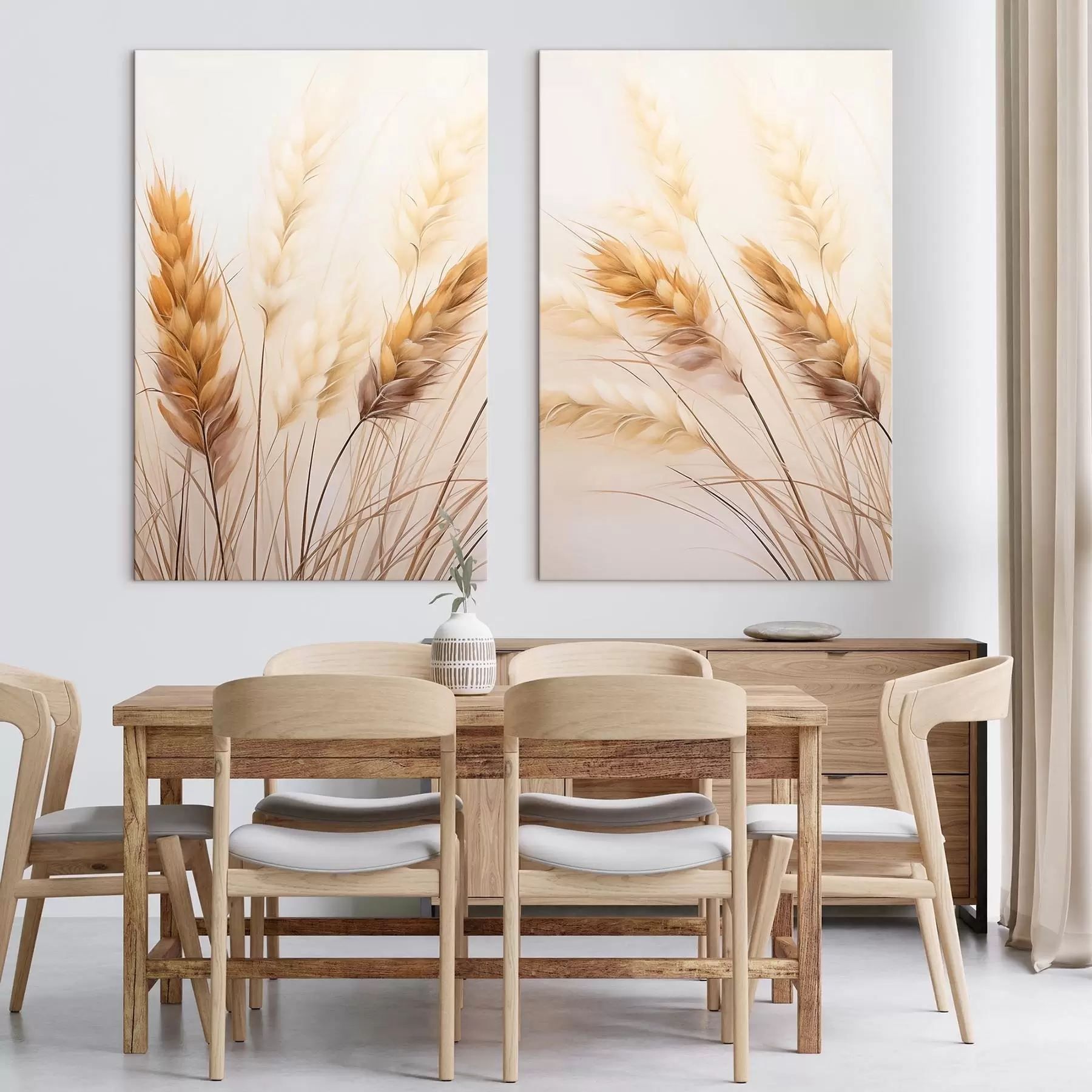 fotótapéta füvek, meleg színek m30283