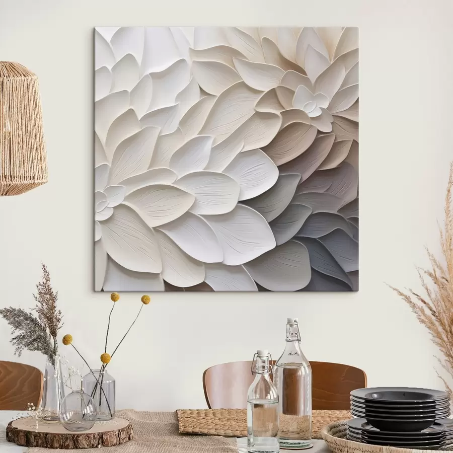 fotótapéta Absztrakt szirmok festményutánzat s48677