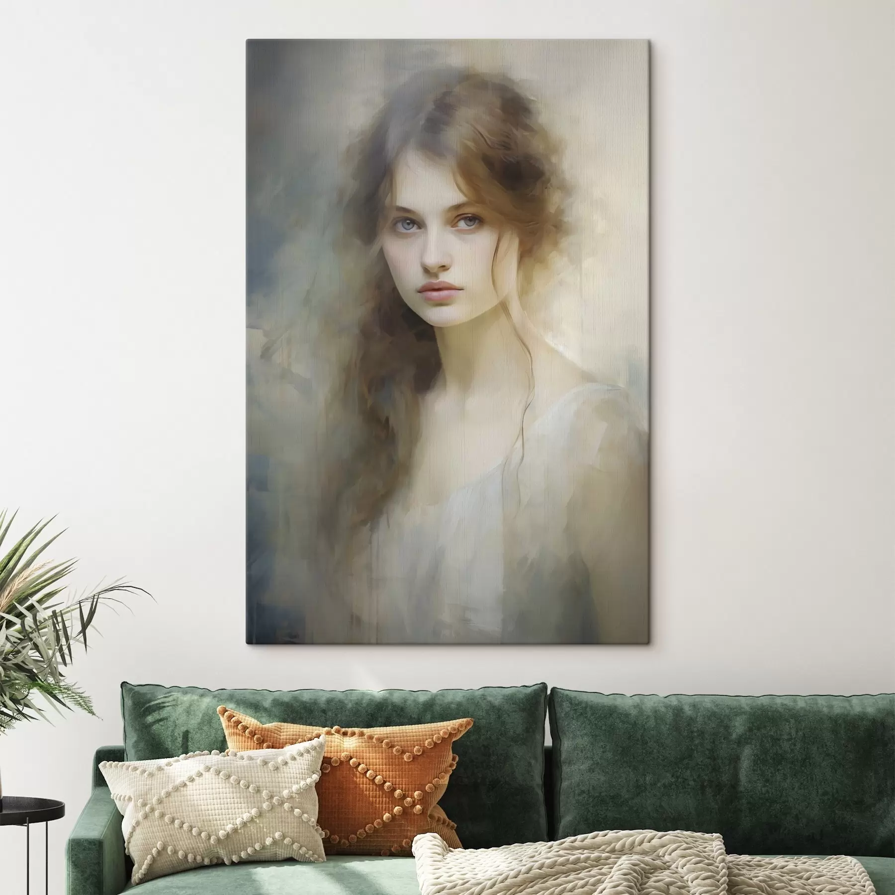 fotótapéta Lányt ábrázoló festmény s48682