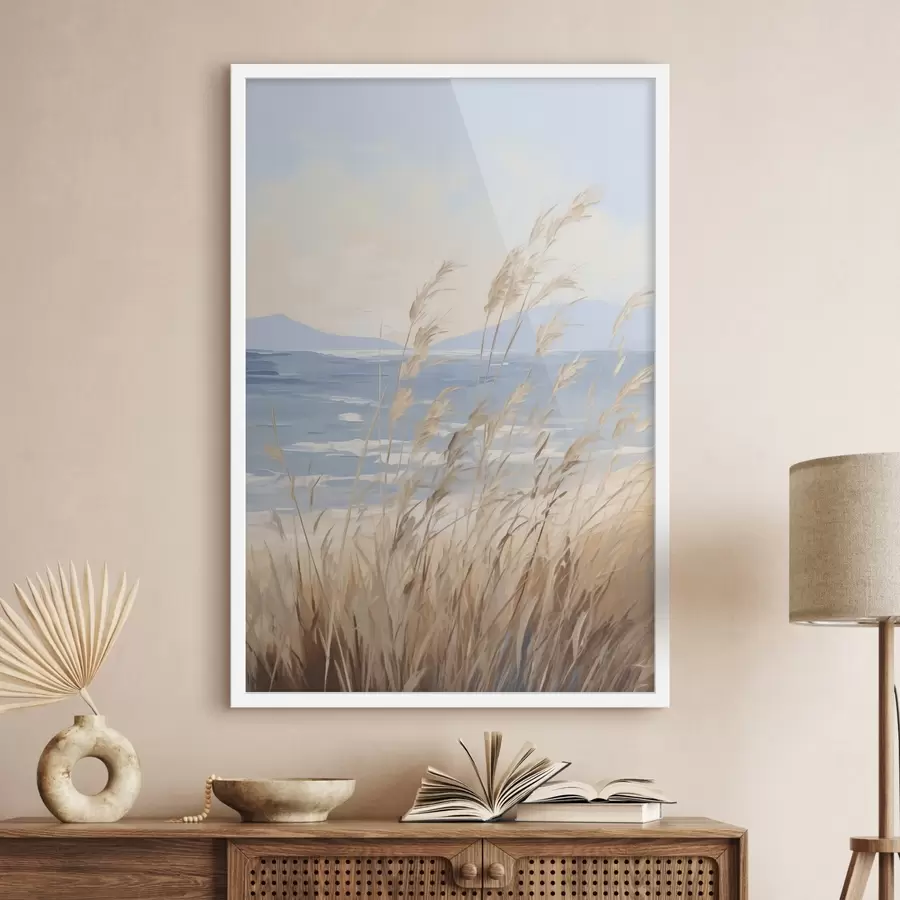 fotószőnyeg Tengerparti tájkép utánfestmény f48679