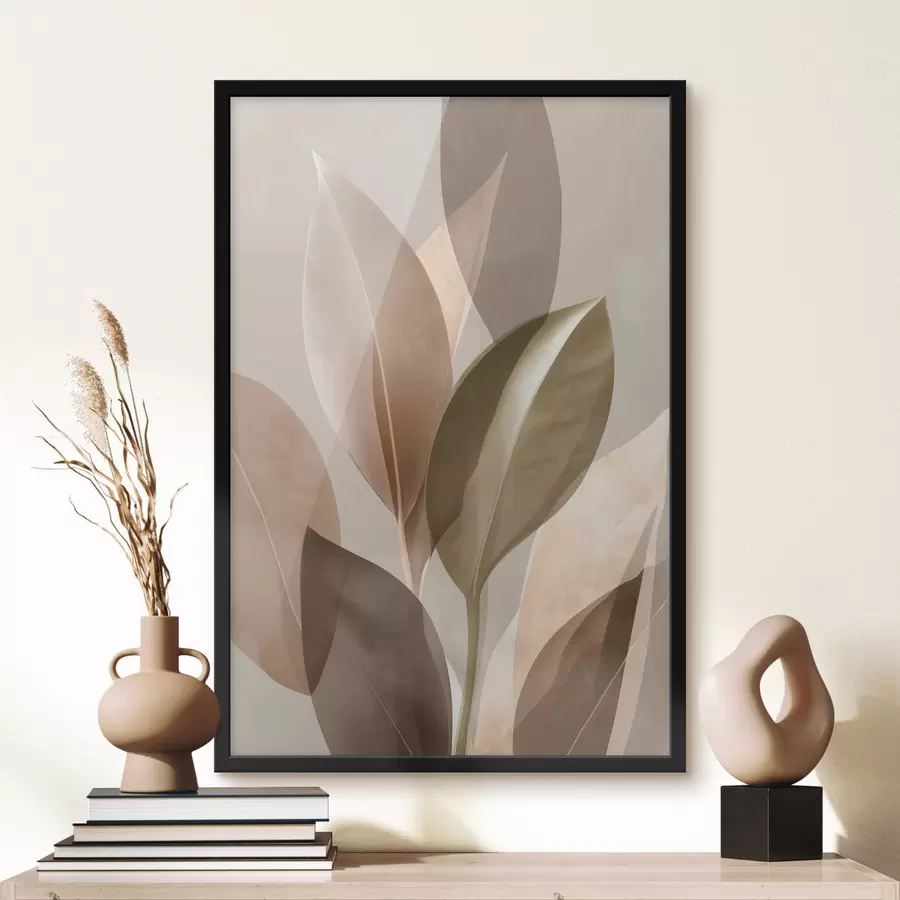 fotószőnyeg Absztrakt levelek f48610