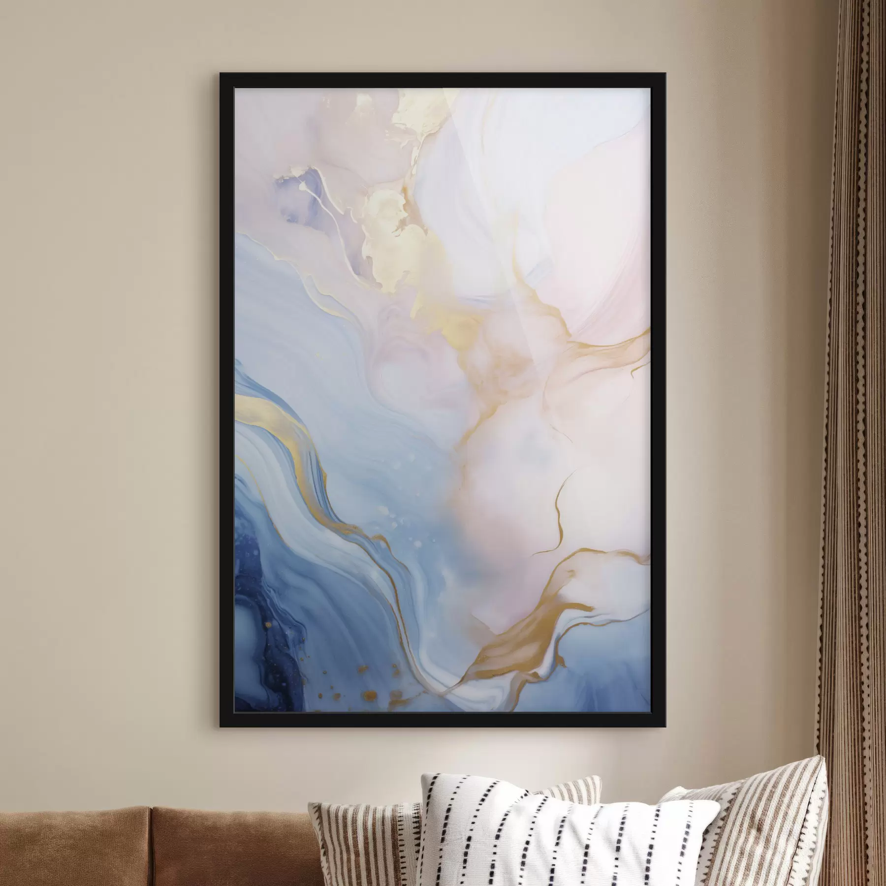 fotószőnyeg Absztrakt, texturált folyadékművészet, rózsaszín és kék színű, kavargó mintákkal f48730