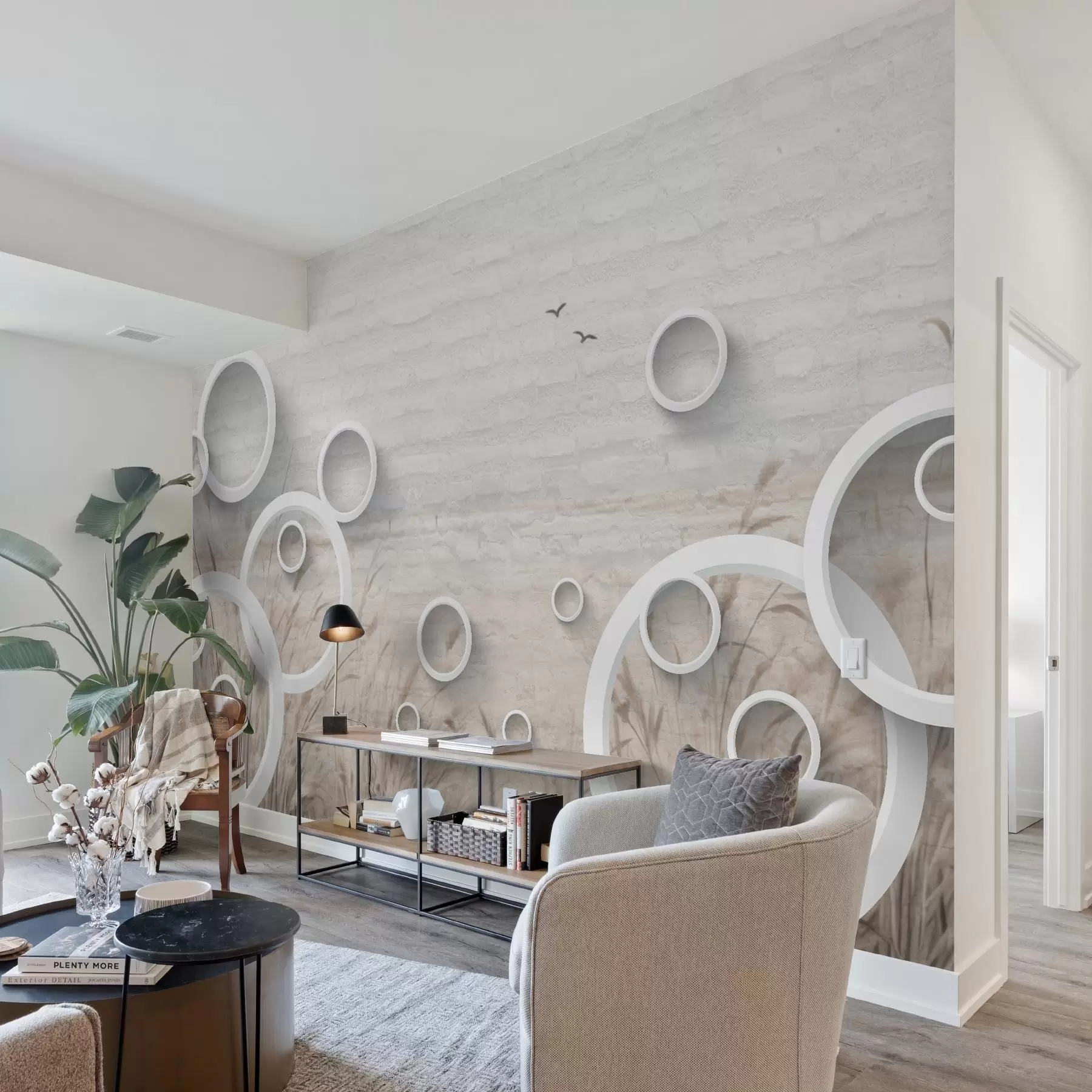 fotószőnyeg Absztrakt körök w09781