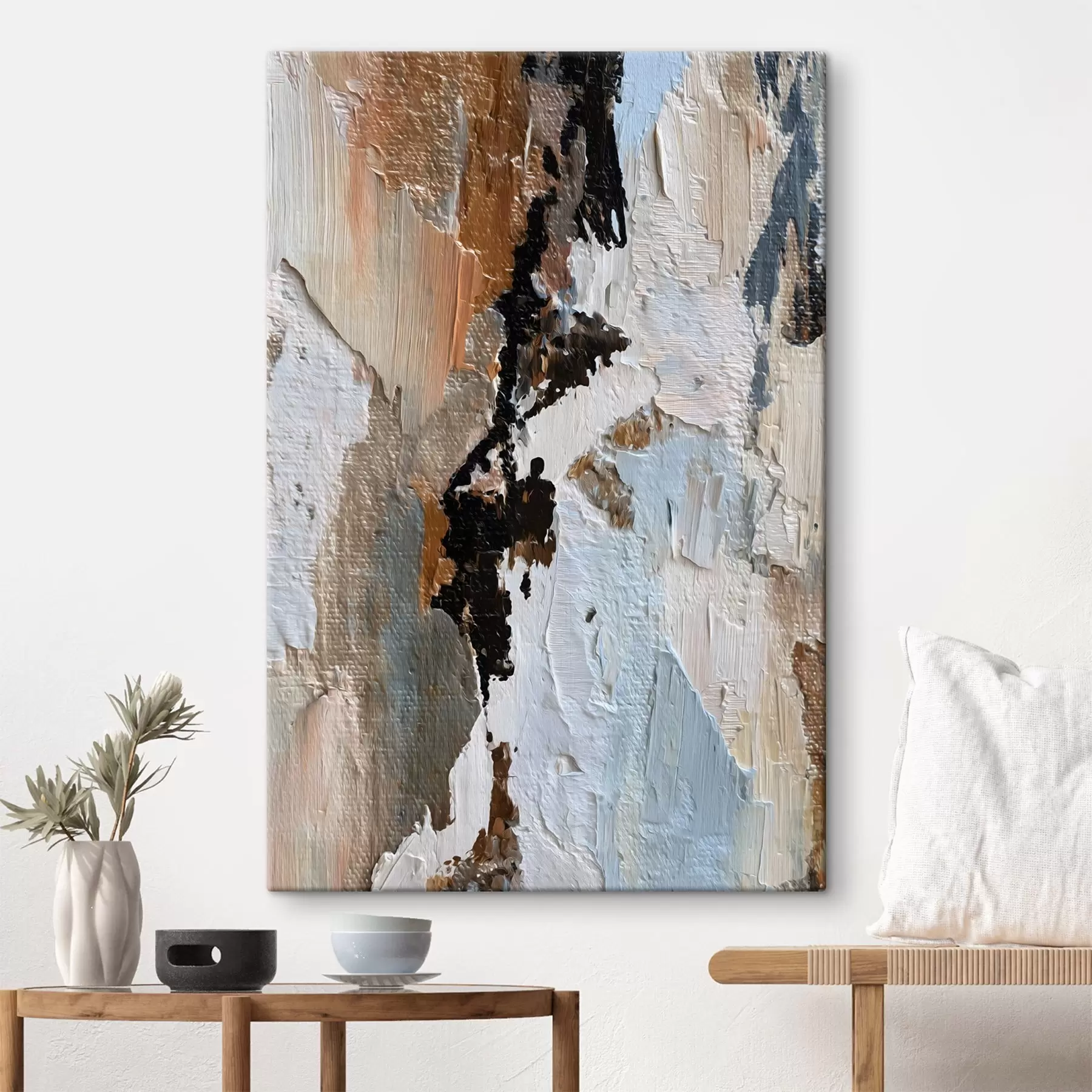 fotótapéta kifejező absztrakció; festék utánzása s48784