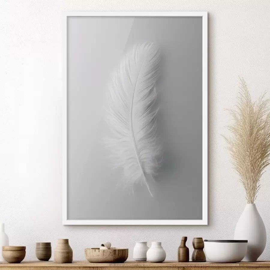 fotószőnyeg egy elegáns hattyútoll f48782