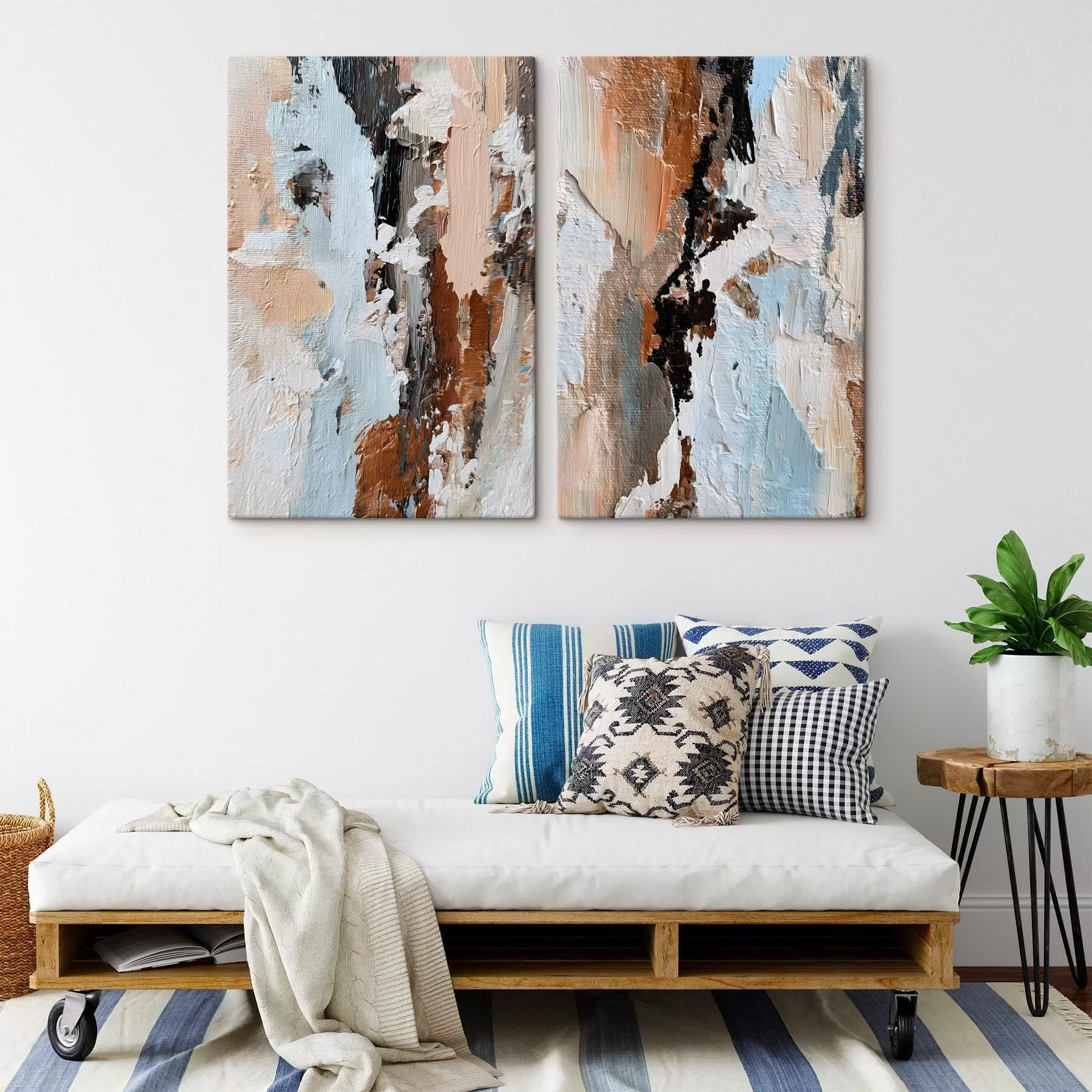 fotótapéta kifejező absztrakció; festék utánzása m30332