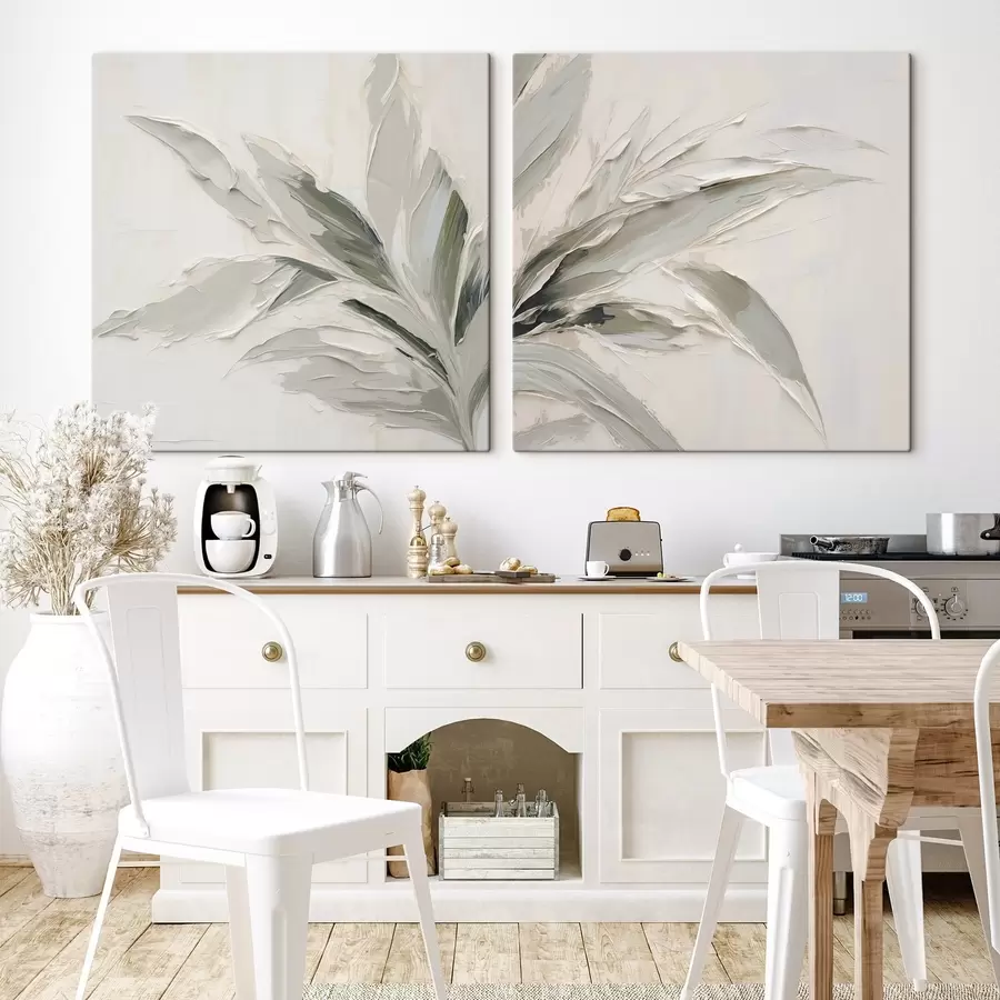 fotószőnyeg Absztrakt, növényeket utánzó festmény m30342