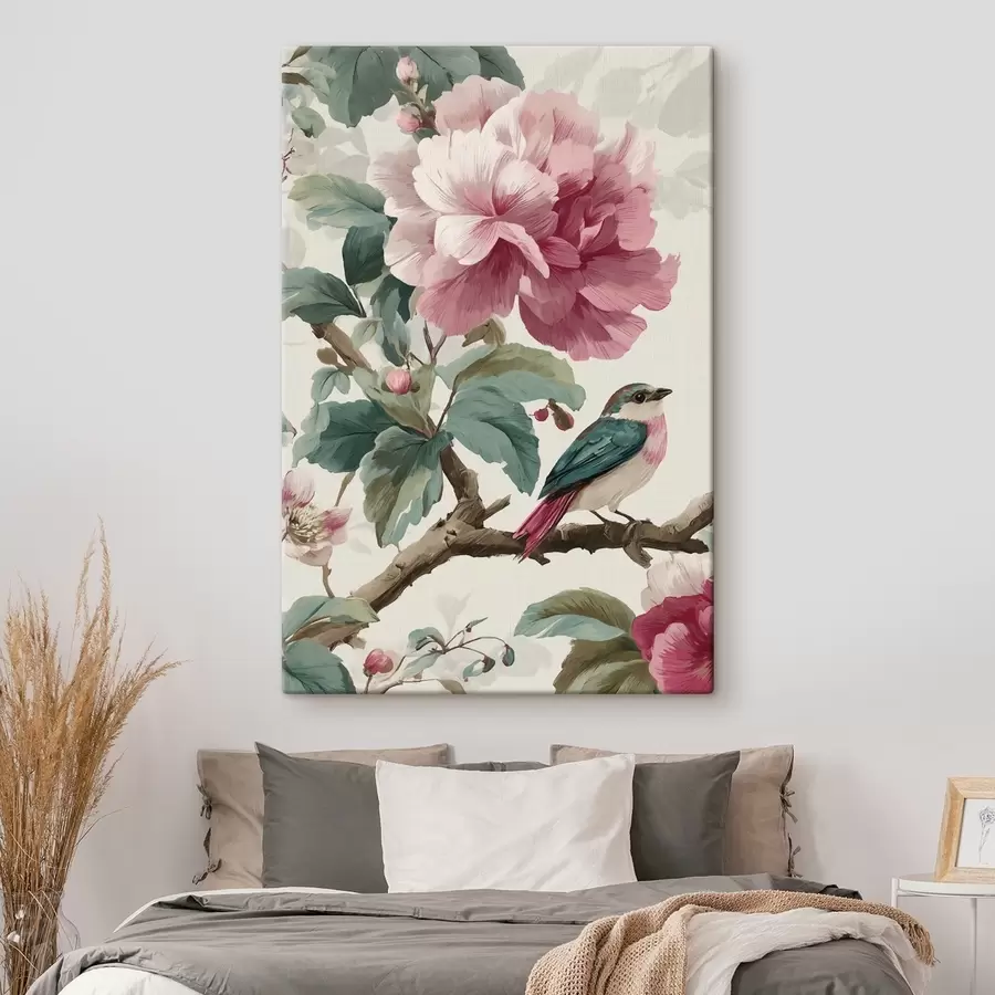 fotótapéta Rózsaszín díszítés s48914