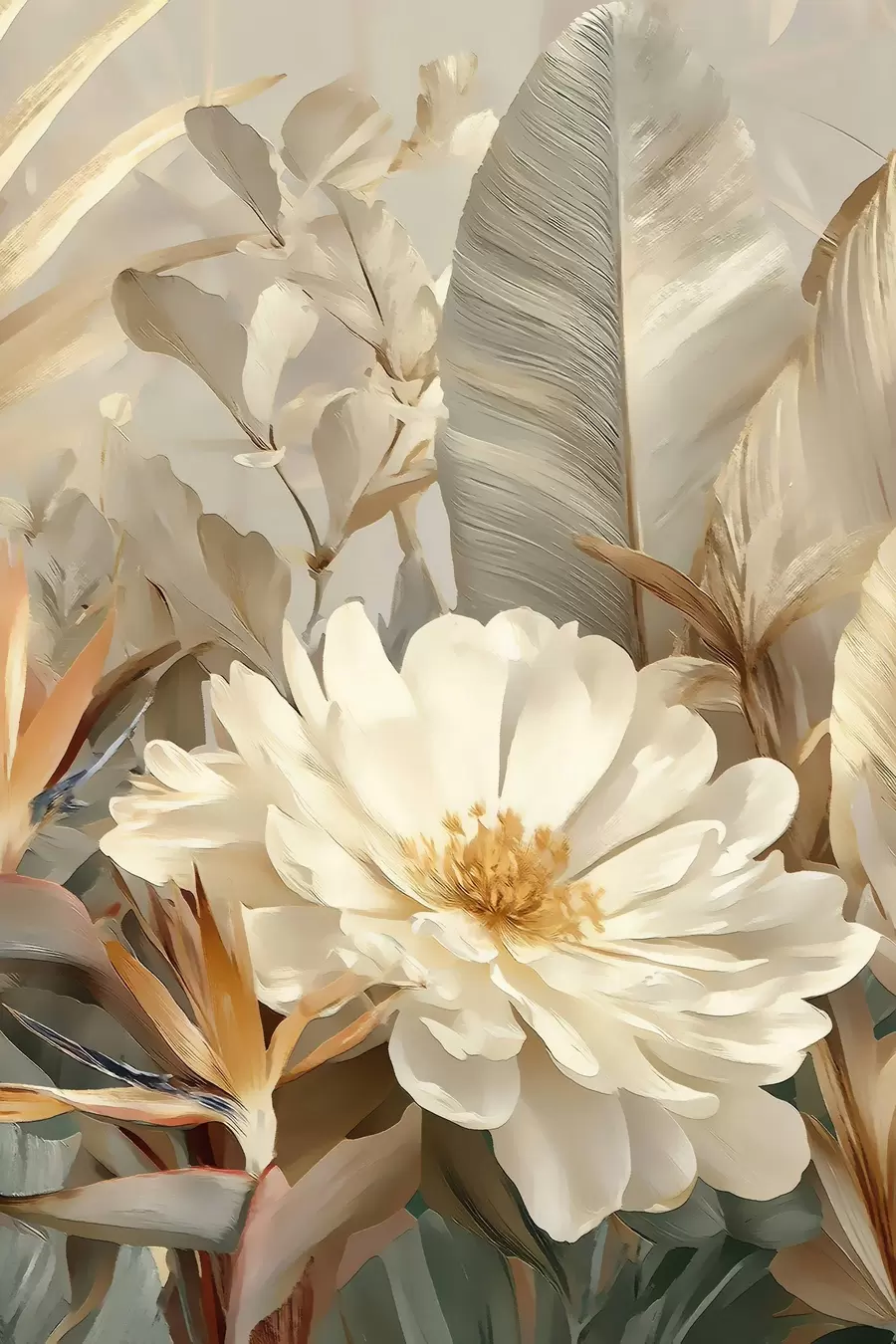 fotótapéta A pünkösdi rózsa gyengédsége s48916