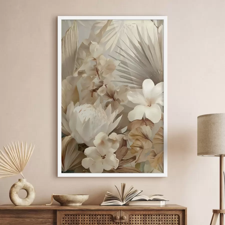 fotószőnyeg Fény a virágokban f48917