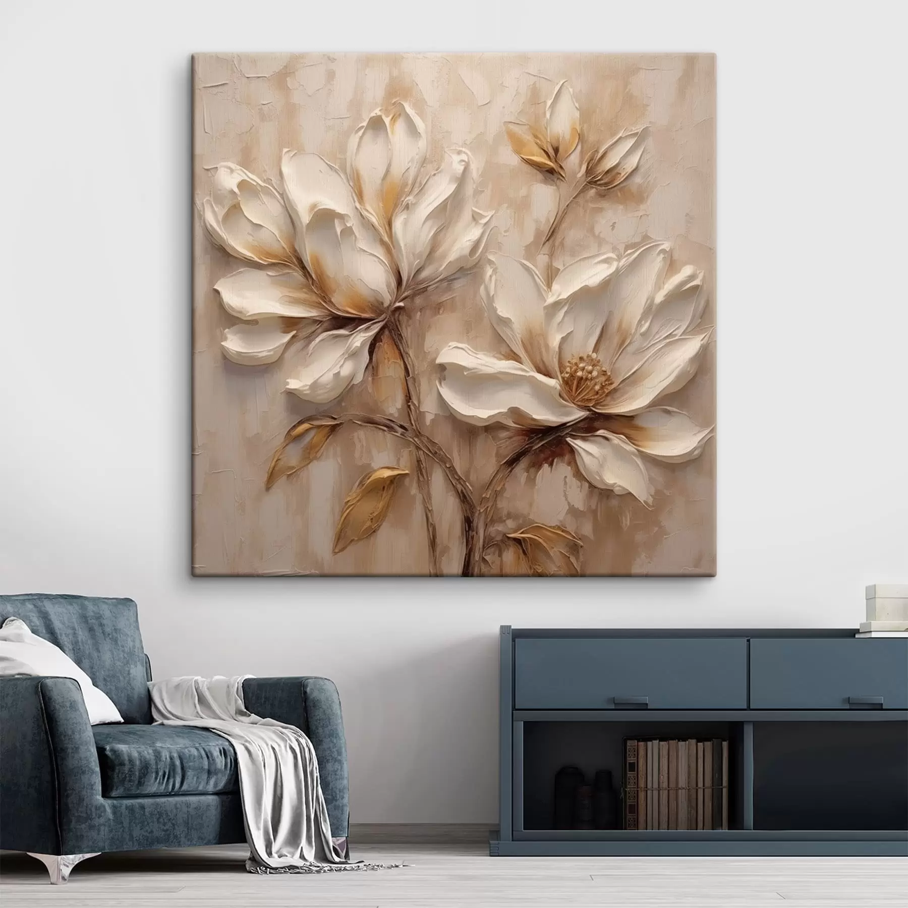 fotótapéta Vintage virágok s48931