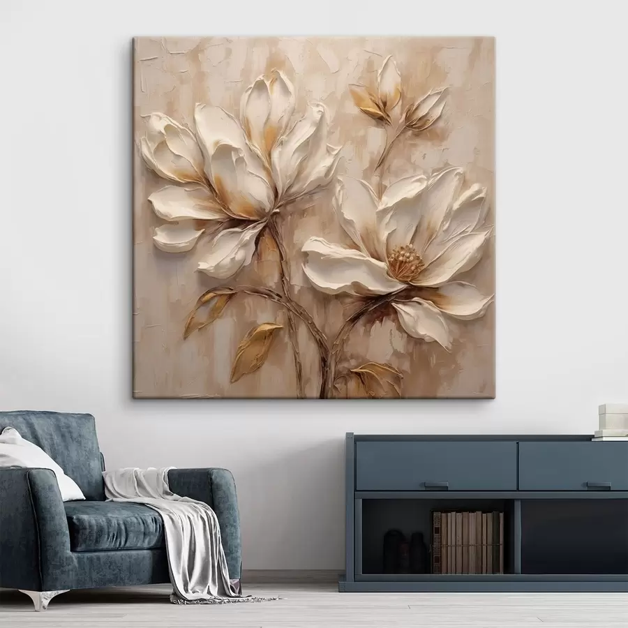 fotótapéta Vintage virágok s48931