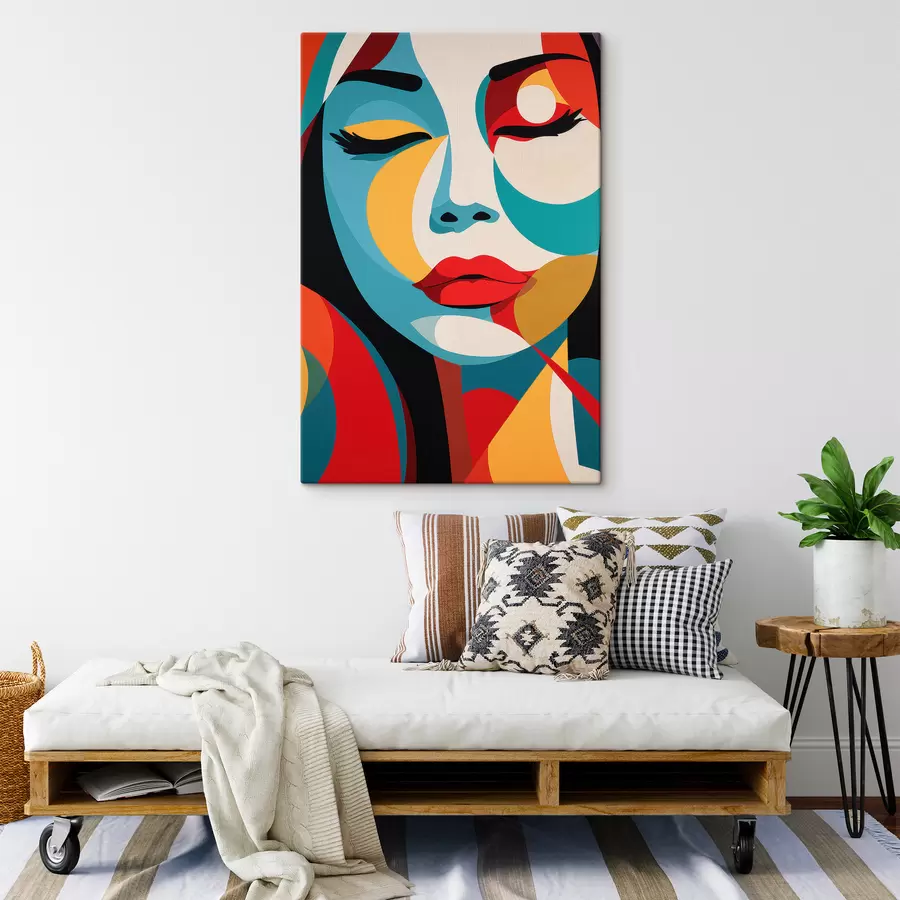 fotótapéta Absztrakt portré s48948