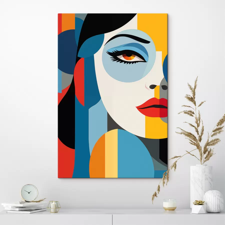 fotótapéta Absztrakt portré s48949