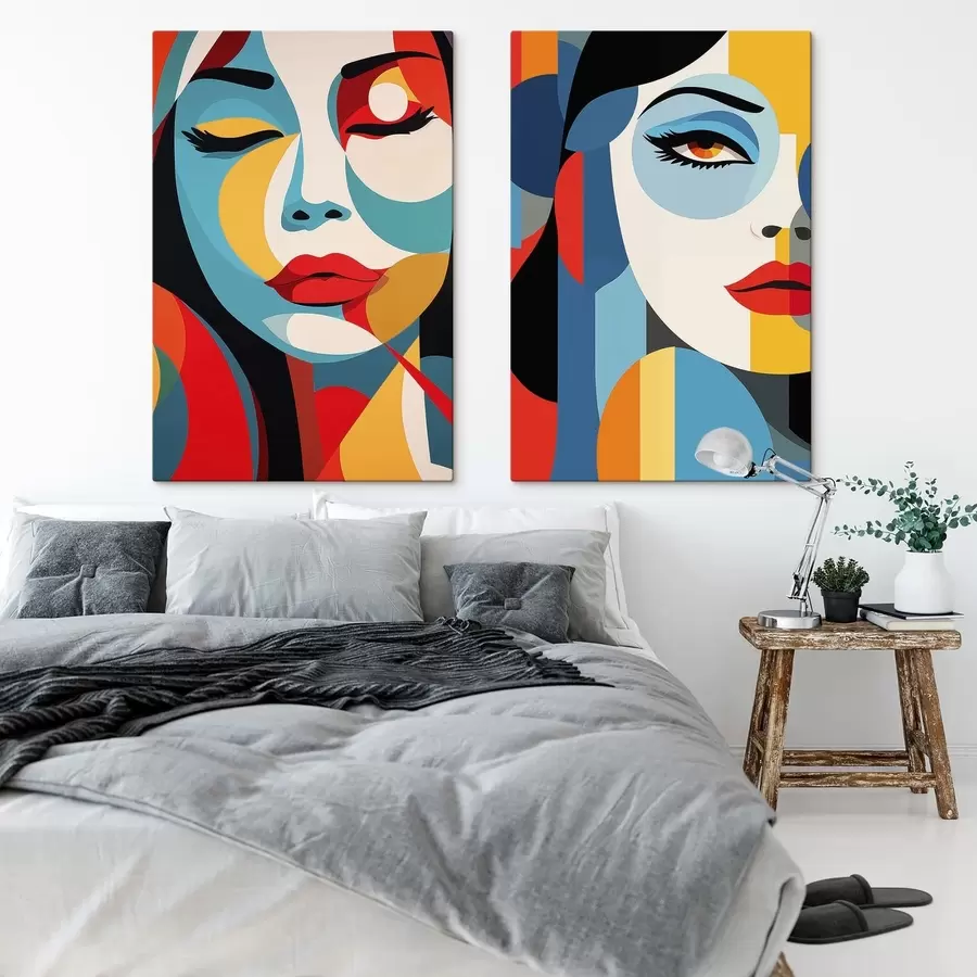 fotótapéta Absztrakt portrék m30402